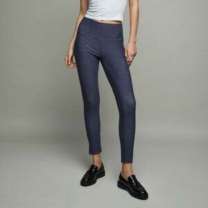 AVON High-Waisted SOFT Blue Denim Leggings, Large NWT